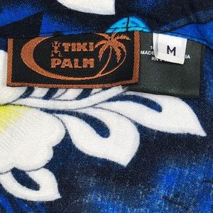 Tiki Palm Dresses - TIKI PALM | Blue Floral Hawaiian Sun Dress Tiki Palm Dresses - TIKI PALM | Blue Floral Hawaiian Sun Dress